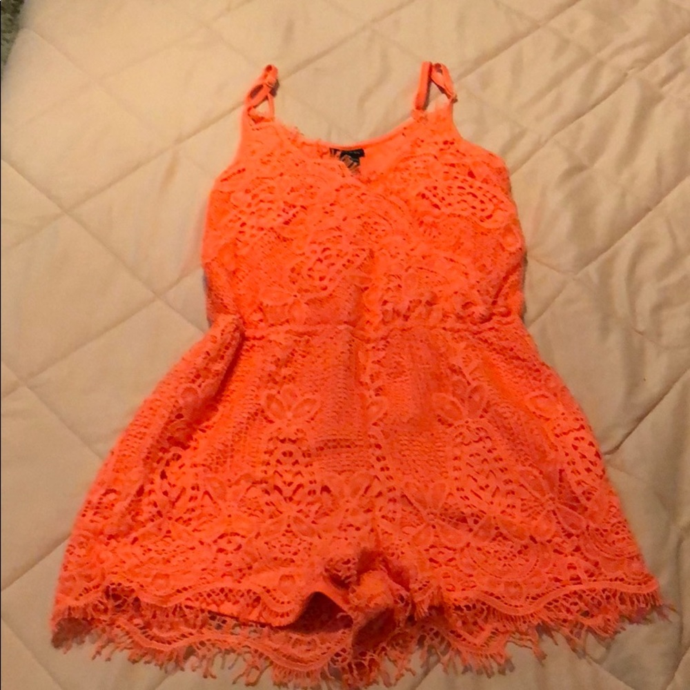 Rue 21 coral romper